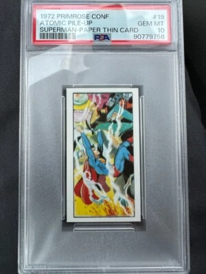1972 Primrose Conf. Superman Atomic Pile Up #19 PSA 10 Just Graded - Image 1 of 2