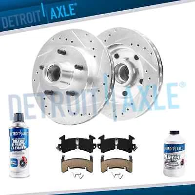 2WD Front Disc Rotors + Brake Pads for Chevy Monte Carlo Buick Regal GMC Sonoma Foto 1 de 4