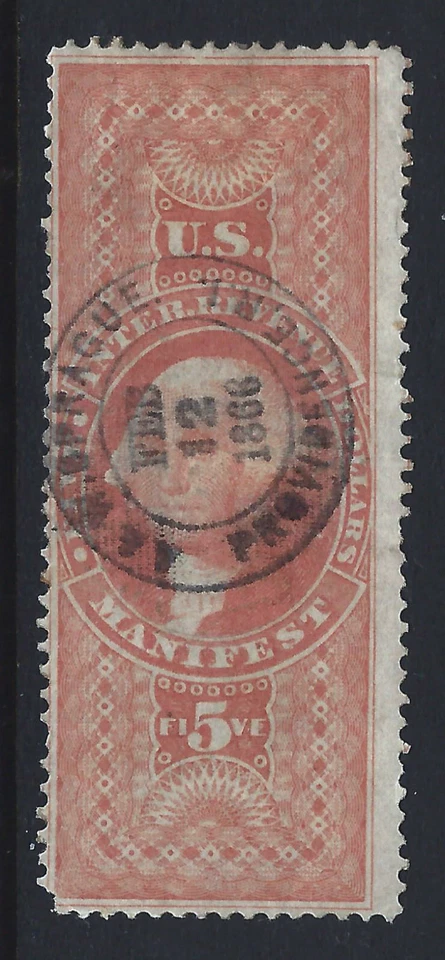 Bigjake: R90c, $5.00 Manifest - Revenue - Image 1 of 1