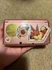 Used Nintendo 3DS Princess Pearl Pink Handheld Console System Good Condition