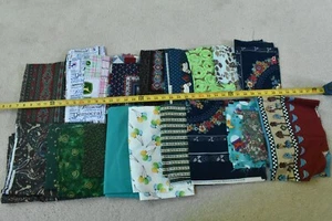 Lot, Quilt Cotton Pieces & Scraps, 3 Pounds, S25 - Picture 1 of 7