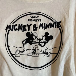 Disney Parks Fighting Mickey und Minnie Vintage-Stil Puffärmel Shirt Größe 2X - Bild 1 von 10