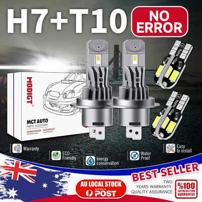 For Saab 9-5 2005 Onwards Halogen 1:1 NEW OEM MODIGT H7 LED Headlight Canbus - image 1 of 4