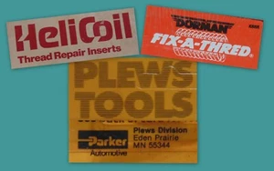 KIT DE REPARACIÓN DE ROSCAS HELICOIL, DORMAN, PLEWS, ELIGE EL TAMAÑO NECESARIO - Imagen 1 de 24