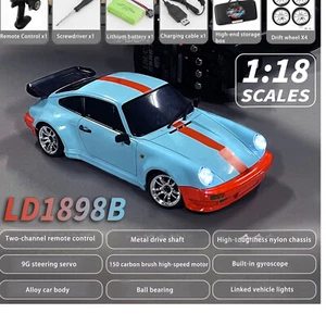 1/16 Gyro Alloy RC Drift Car Off-road Vehicle 4WD Toys Model LD1898 w/ BatterynC - Picture 1 of 12
