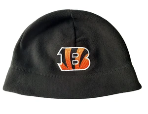 Cincinnati Bengals Winter Hat Skull Cap Beanie Fleece Warm Black Orange OSFM - Picture 1 of 7