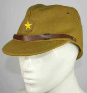 Segunda Guerra Mundial Segunda Guerra Mundial Ejército Japonés IJA Oficial Campo Lana Gorra Sombrero XL - Imagen 1 de 4