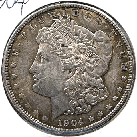 1904 $1 Morgan Silver Dollar (75076) Cover