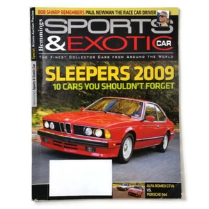 Revista de autos deportivos y exóticos Hemmings 2009 enero Alfa Romeo GTV6 vs Porsche 944 - Imagen 1 de 9