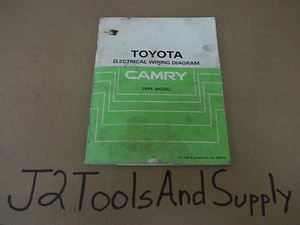 Genuine Toyota Camry 1984 Dealership Shop Electrical Wiring Diagram # 36691A - Picture 1 of 3