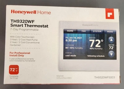 Termostato Honeywell Home TH9320WF5003 Foto 1 de 4