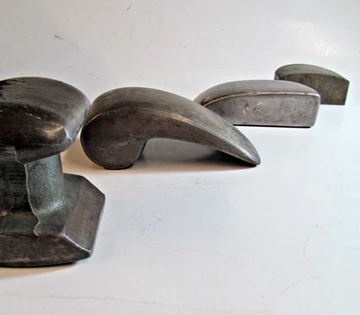 4 Vintage Auto Sheet Metal Body Anvil Dollies wl - Image 1 of 4