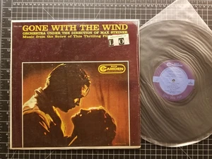 GONE WITH THE WIND Soundtrack LP 1961 IN SHRINK w/ HYPE VG/VG+ Max Steiner VINYL - Imagen 1 de 5