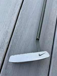 Nike iC 2010A Offset Blade Putter ~ 35" Rechtshänder dunkelgrün Golfputter - Bild 1 von 9