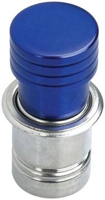FLH FLT Harley Davidson Touring APC Billet Cigarette Lighter Lg Diameter - Blue - Image 1 of 4