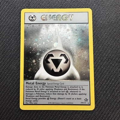 Pokemon 2000 Neo Genesis Metal Energy 19/111 Unlimited English NM - Image 1 of 4