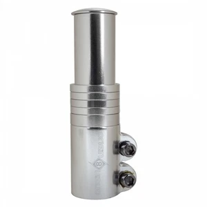 Origin8 X-Tra Lift 75mm Alloy Stem Riser - 1-1/8" Threadless, Polished Aluminum - Picture 1 of 1