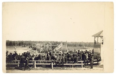 RARO JUEGO DE BÉISBOL ACCIÓN LANZADOR GRADAS LOCUTOR CABINA FOTO REAL POSTAL Foto 1 de 2