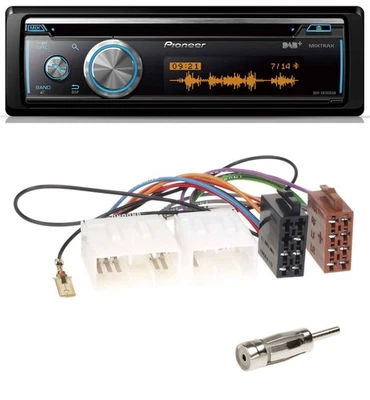 Pioneer MP3 DAB USB CD Bluetooth Autoradio für Mazda MX-5 (1989-2000) - Bild 1 von 4