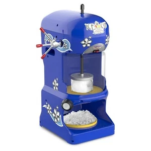 GREAT NORTHERN 24 oz. in Blue Ice Cub Shaved Ice Machine - Picture 1 of 6
