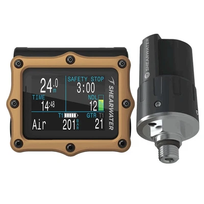 Shearwater Perdix 2 Ti schwarz/kupfer + Sender - Neuware vom Fachhandel - Bild 1 von 4