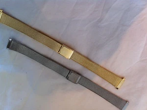 Mesh style Ladies watch straps easy adjust 12mm-14mm - Picture 1 of 4