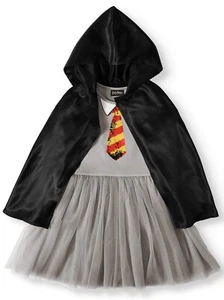 New Harry Potter Cosplay Tutu Tulle Dress with Cape Flip Sequin Size XS,S,M,L,XL - Picture 1 of 3