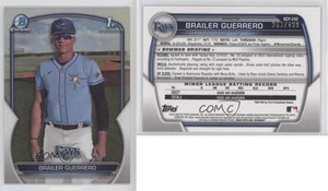2023 Bowman Chrome Prospects Refractor /499 Brailer Guerrero #BCP-240