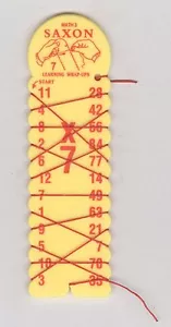 Replacement x7 For Saxon Math 3 Learning Wrap-Ups Multiplication Practice - Picture 1 of 3