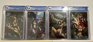 Grimm Fairy Tales *BLACK DIAMOND* 4x CGC Connecting Cover SET - CGC 9.6 - Bild 1 von 6