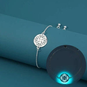 Leuchtarmband leuchtet im Dunkeln Schmuck rund Kupfer galvanisiert Armreif Fas - Bild 1 von 8