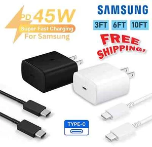 NOWY Adapter szybkiego ładowania Samsung 45W - ultraszybkie ładowanie do S24 / S23 / Z Fold5 - Zdjęcie 1 z 17