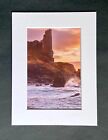 Dunure Castle Scotland - Photographic Print with White Photo Mount or NO Mount