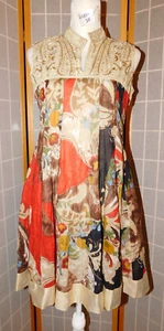 Dress - Seema Oberoi size 36 (medium or small USA size?) colorful ethnic - Picture 1 of 20