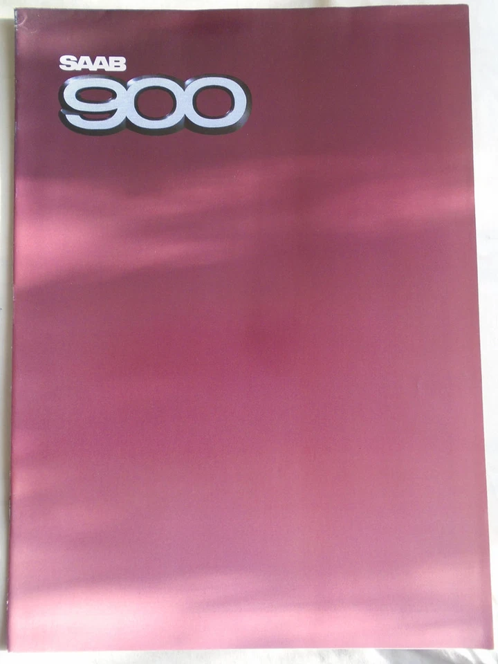 Saab 900 range brochure 1984 UK market - Image 1 of 1