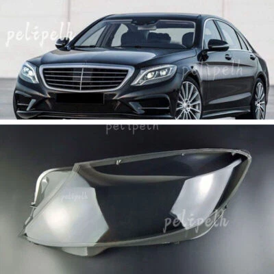 Cubierta de faro transparente izquierda para Mercedes-Benz Clase S S320 S400 S500 S600 14-17 Foto 1 de 4