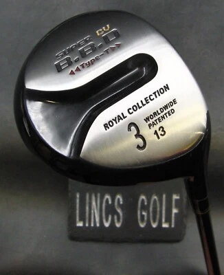 Royal Collection B.B.D Type-T 3 Wood Regular Graphite Shaft Golf Pride Grip - Image 1 of 4