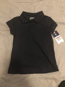 Girl’s Izod Navy Blue Polo, Size 6 - Picture 1 of 1