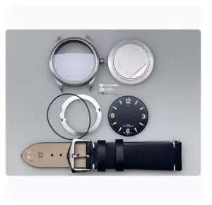 Parte orologio vetro zaffiro cassa orologio set 41 mm per movimento 2824 2130 - Foto 1 di 3