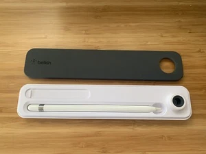 Apple Pencil (1st Generation) Model A1603 White / Belkin Case Stylus for iPad - Picture 1 of 12