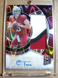 2023 Clayton Tune Spectra Rookie Autograph Patch Supernova Prizm RC /70 ๐ฅ๐ฅ QTY - Picture 1 of 5