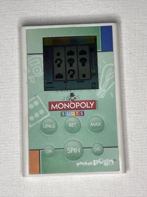 Monopoly Slots Pocket Pogo Electronic Handheld 2009 WORKS - Image 1 of 4