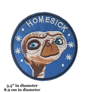 ET Film Figur Heimweh Sagen bestickt aufbügeln Aufnäher - Bild 1 von 1