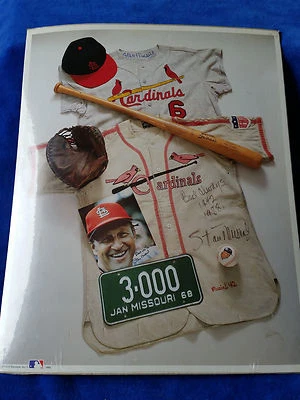 STAN MUSIAL 11 X 14 PHOTO PRINT ST LOUIS CARDINALS - MLB  - Image 1 of 2