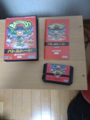 Tradewest Battletoads Sega Mega Drive Genesis Japan Game CIB free shipping - Image 1 of 4