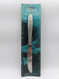 Vintage Oneida ROSE Stainless Flatware table knife NEW - Bild 1 von 4