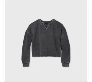 Girls Art Class Cut Out V Neck Sweater Size L 10/12 - Picture 1 of 7