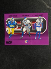 2021 Panini Score Football PURPLE PARALLELS ~ Pick Your Card ~ Complete Your Set