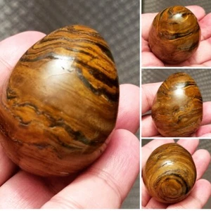 Agate  خرز عقيق سليماني بيضاوي kharas Sulimani Egg shape Amulets 119gri stone  - Picture 1 of 5
