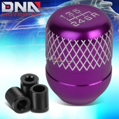 6-скоростной MT механическая коробка передач Stick переключения рычаг фиолетовый с M8/M10/M12 адаптер - Изображение 1 из 4